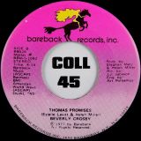 Beverly Crosby – You Can Be My Lover b/w Thomas Promises – Bareback 7″