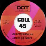 Arthur Alexander – You Better Move On b/w Anna (Go To Him) – DOT 7″