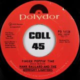 Hank Ballard and the Midnight Lighters – From The Love Side b/w Finger Poppin’ Time – Polydor 7″