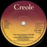 Eastside Connection – You’re So Right For Me b/w Over Please – Creole 7″