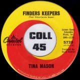 Tina Mason - Finders Keepers b/w Any Way That You Want Me - Capitol 7"