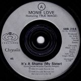 Monie Love Featuring True Image – It’s A Shame (My Sister) b/w Cool As… Mix – Cooltempo 7″
