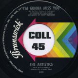 The Artistics – Hope We Have b/w I’m Gonna Miss You – Brunswick 7″