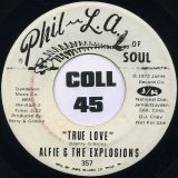 Alfie & The Explosions – Safire b/w True Love – Phil. La. DJ 7″