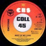 The Emotions – Best Of My Love b/w A Feeling Is – Columbia 7″