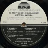 Gil Scott-Heron/Brian Jackson – Winter In America – Strata-East LP