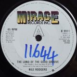 Nile Rodgers – The Land Of The Good Groove Sound b/w My Love Song For You – Mirage 7″