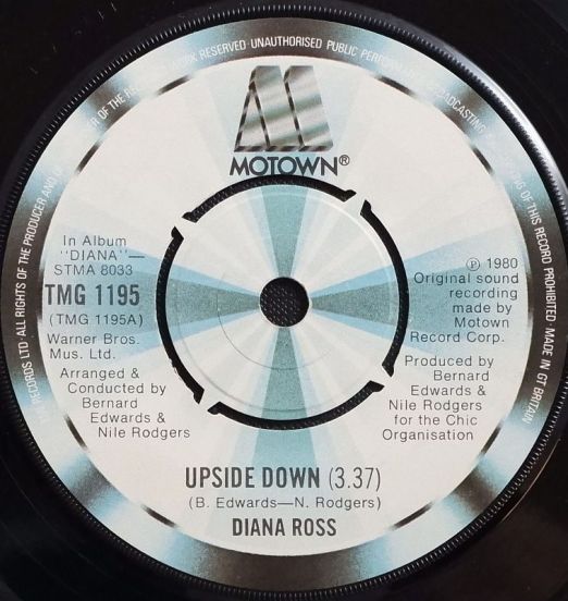 Diana Ross - Upside Down b/w Friend To Friend - Motown 7"