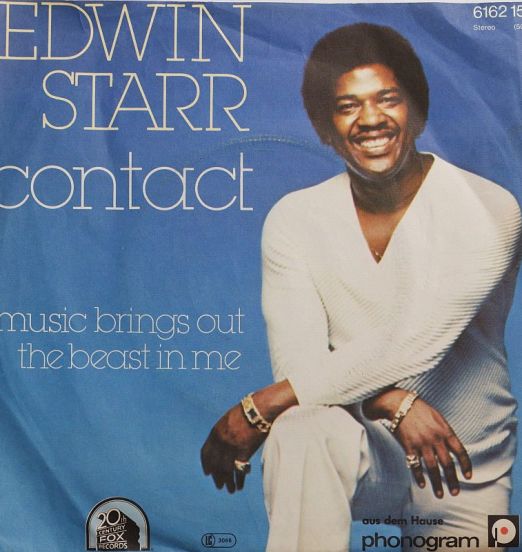 Edwin Starr - Contact b/w Music Brings Out The Best In Me - 20th Cent. 7"