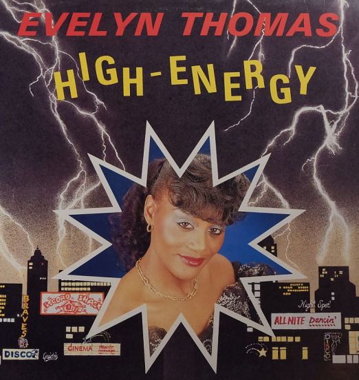 Evelyn Thomas - High Energy b/w Instrumental - Nunk 12"