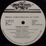 First Choice – Double Cross 12″ Disco Mix b/w Same – Gold Mind DJ 12″