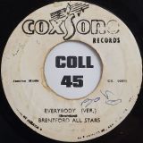 Freedom Singers – Everybody Talking b/w Brentford All Stars – Everybody (Ver.) – Coxsone 7″