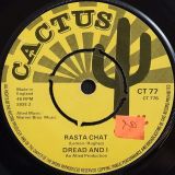 Judge Dread – Big 10 b/w Dread And I – Rasta Chat – Cactus 7″