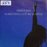 Simply Red – Something Got Me Started b/w A New Flame – EastWest FR 7″