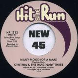 Cynthia & The Imaginary Three – That’s What I Am (Without You) b/w Many Mood (Of A Man) – Hit & Run 7″