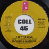 McFadden & Whitehead – Ain’t No Stopping Us Now b/w I Got The Love – Phil. Int. 7″ – Big Center