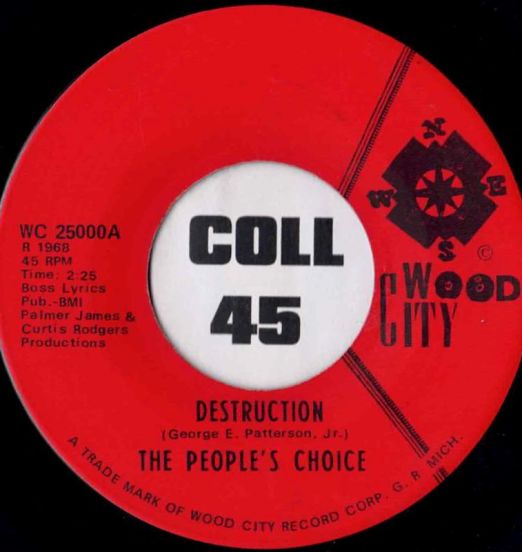 The People's Choice - Destruction b/w Off-Spring - Wood City 7"