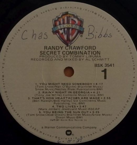 RandyCrawford-SecretCombinationLABELA