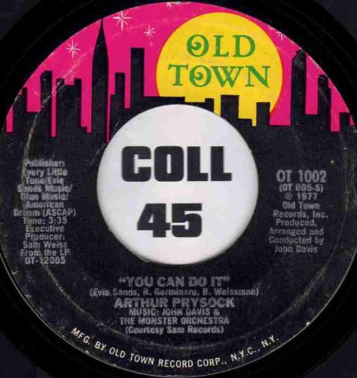 Arthur Prysock - You Can Do It b/w You Can Do It (Part 2) - Old Town 7"