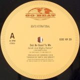 Beats International – Dub Be Good To Me (Remixes) – Go Beat 12″