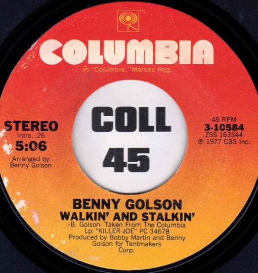 BennyGolson-Walkin'And...A