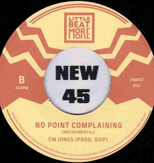 CWJones-NoPointComplainingB