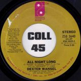 Dexter Wansel – All Night Long b/w What The World Is Coming To – Philadelphia Int. 7″