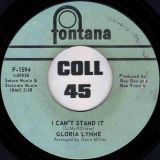 Gloria Lynne – I Can’t Stand It b/w Foolish Dreamer – Fontana 7″