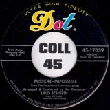 Lalo Schifrin – Mission-Impossible b/w Jim On The Move – Dot 7″