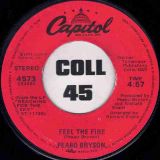 Peabo Bryson – Feel The Fire b/w A Fool Already Knows – Capitol 7″