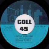 Ron & Candy – Plastic Situation b/w Lovely Weekend – Inner City 7″