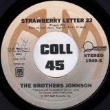 The Brothers Johnson – Strawberry Letter 23 b/w Dancin’ And Prancin’ – A&M 7″