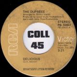 The Duprees – Delicious b/w The Sky’s The Limit – RCA 7″