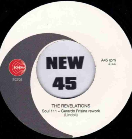 The Revelations - Soul 111 (Gerardo Frisina Rework) b/w Lively (Gerardo Frisina Re-Edit) - Schema 7"