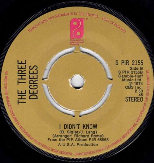 TheThreeDegrees-IDidn'tKnowB