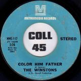 The Winstons – Color Him Father b/w Amen, Brother – Metromedia 7″