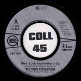 Dennis Edwards Featuring Siedah Garrett – Don’t Look Any Further b/w I thought I Could Handle It – Gordy 7″