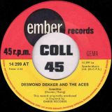 Desmond Dekker and The Aces – Israelites b/w The Man – Ember 7″