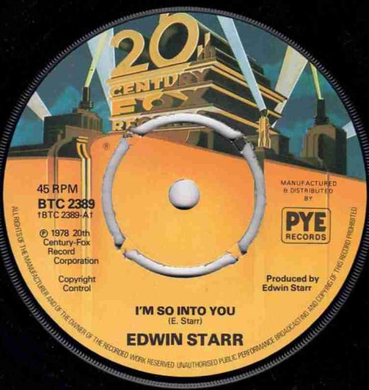 Edwin Starr- I'm So Into You b/w Don't Waste Your Time - 20th Century 7"