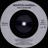 New Order – World In Motion b/w The B-Side – Factory 7″