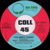 Hot Chocolate – You Sexy Thing b/w Amazing Skin Song – RAK 7″
