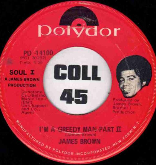 JamesBrown-ImAGreedyManB