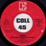 Queen – Another One Bites The Dust b/w Don’t Try Suicide – Elektra 7″