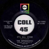 The Impressions – We’re A Winner b/w It’s All Over – Abc 7″