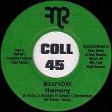 Billy Love – Harmony b/w Will Sessions – Hominy – Fnr 7″