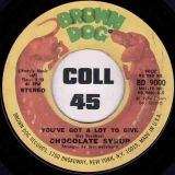 Chocolate Syrup – You’ve Got A Lot To Give b/w Just In The Nick Of Time – Brown Dog 7″