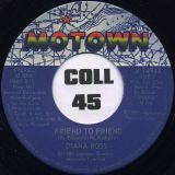 Diana Ross – Upside Down b/w Friend To Friend – Motown CAN 7″