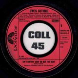 Gwen Guthrie – Ain’t Nothin’ Goin’ On But The Rent b/w Passion Eyes – Polydor GER 7″