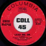 Gwen McCrae – Lead Me On b/w Like Yesterday Our Love Is Gone – Columbia 7″