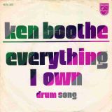 Ken Boothe – Everything I Own b/w Drum Song – Trojan NL 7″